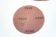 5" Orbital Sander Discs 240 Grit No Holes Hook And Loop 50pk Sun Net 82112 3