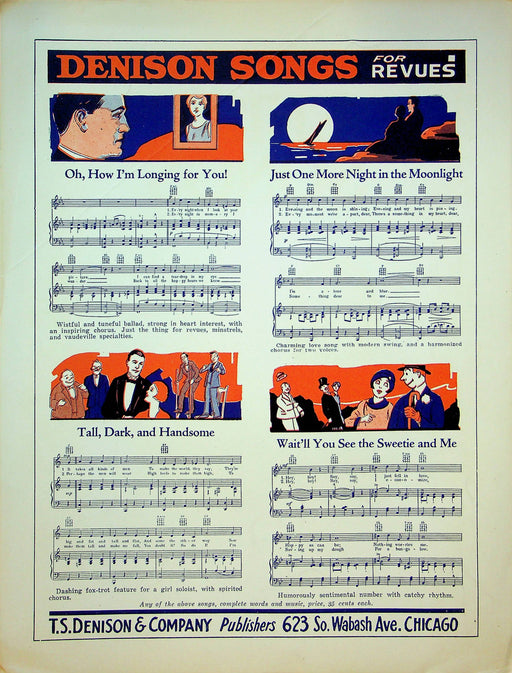 ABC Days Sheet Music Speed Langworthy Vaudeville Song Piano Vocal Chords 1930 2