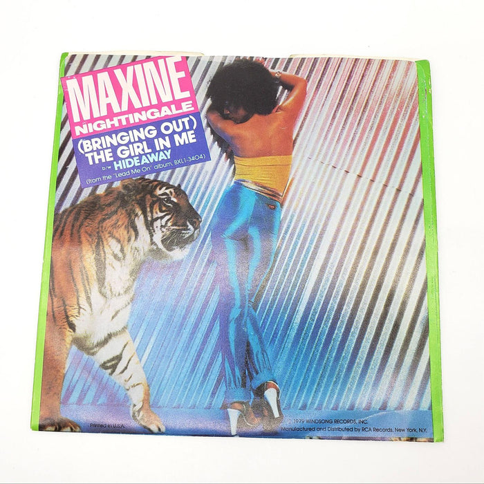 Maxine Nightingale Bringing Out The Girl In Me Single Record Windsong 1979 PROMO 1