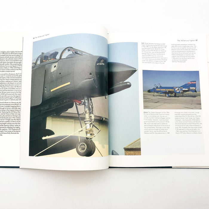 F-4 Phantom II Hardcover Tony Holmes 1991 1st Edition United States Air Force 2 4