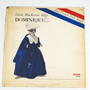 Gisele MacKenzie Sings Dominique Record 33 RPM LP DLP-168 Design Records 1962 1