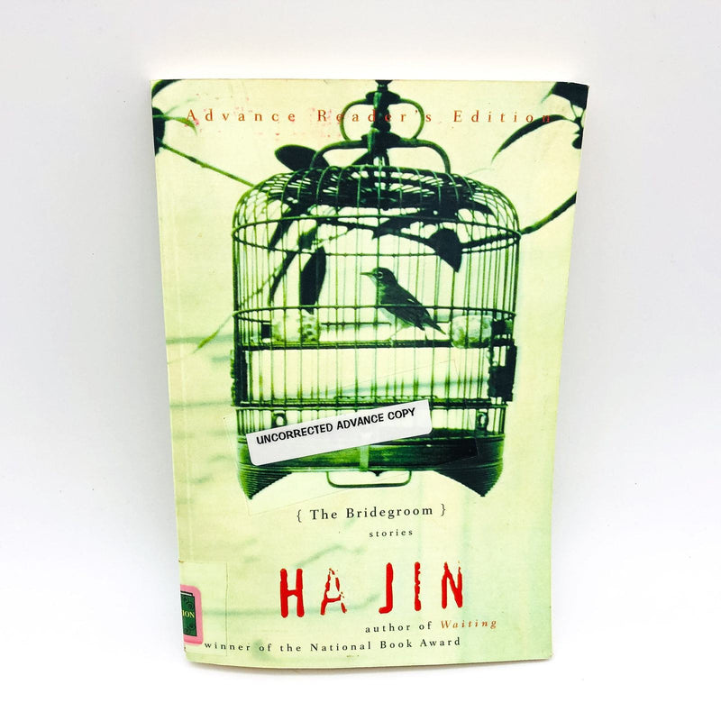 The Bridegroom SC Ha Jin 2000 Uncorrected Advanced Copy China Western Influence 1