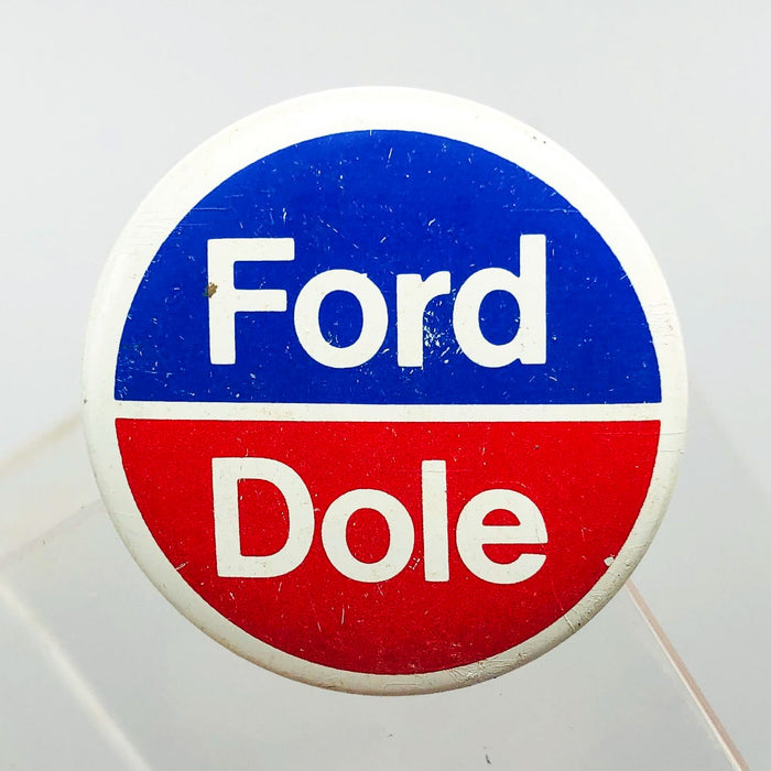 Ford Dole Button Pin 1.25" Gerald Bob Political Campaign President Committee 3