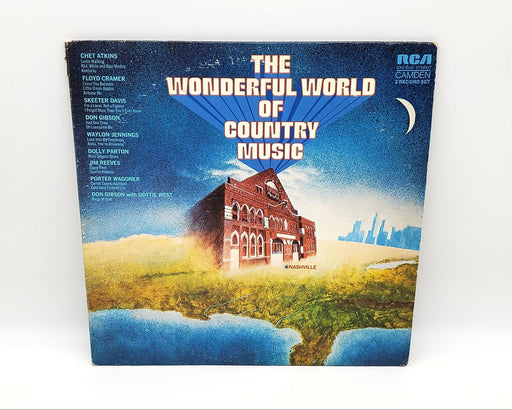 The Wonderful World of Country Music 33 RPM Double LP Record RCA Camden 1972 1