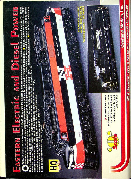 Railroad Model Craftsman Magazine January 2001 Vol 69 No 8 Ron Foreman Snowsheds