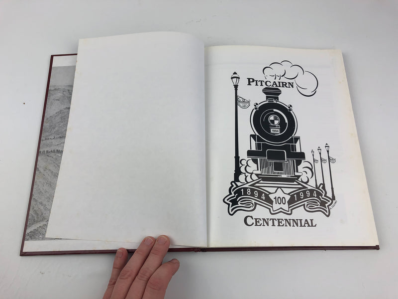 Pitcairn Centennial 1894-1994 Alleghany Pennslyvania Railroad Train Town History