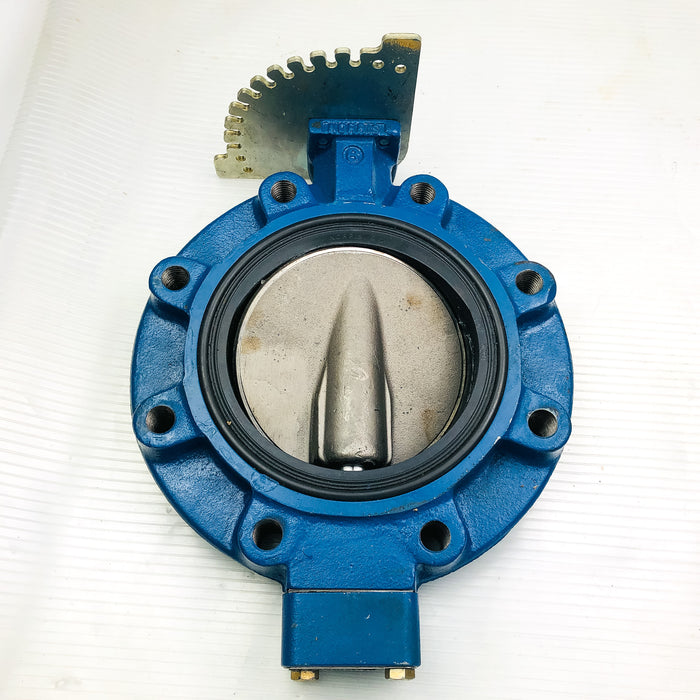 6" Butterfly Valve Norriseal Series 285 BFV285WP6R285B127BB1F Lever Style Handle