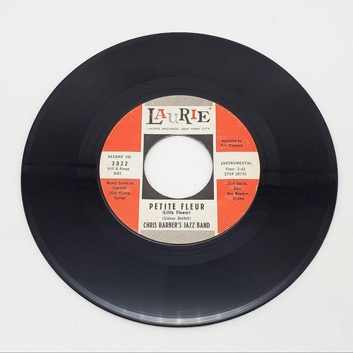 Chris Barber's Jazz Band Petite Fleur / Wild Cat Blues Single Record 1958 3022 1