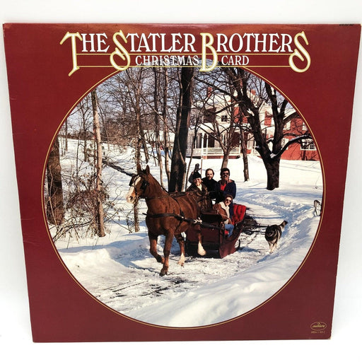 The Statler Brothers Christmas Card Record 33 RPM LP SRM-1-5012 Mercury 1978 1