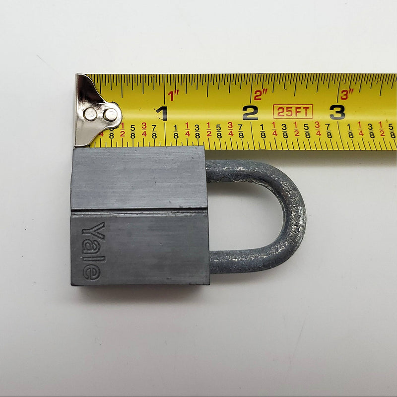 2x Yale Padlocks 7113 Keyed Alike 1" L X 1/4" D Shackle 1.5" Body Eaton NOS