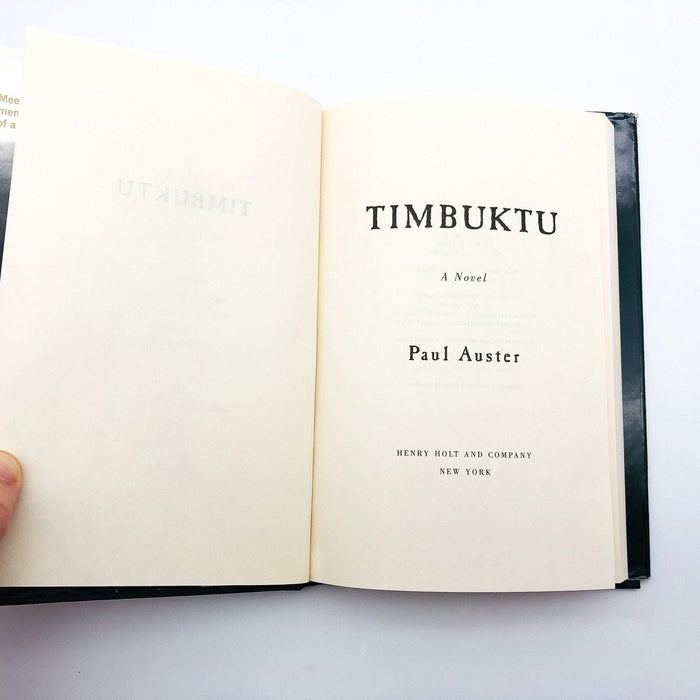 Timbukto Hardcover Paul Auster 1999 Polish War Refugee 7