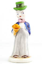 Occupied Japan Man with Green Top Hat Figurine | 4.5" Tall 1