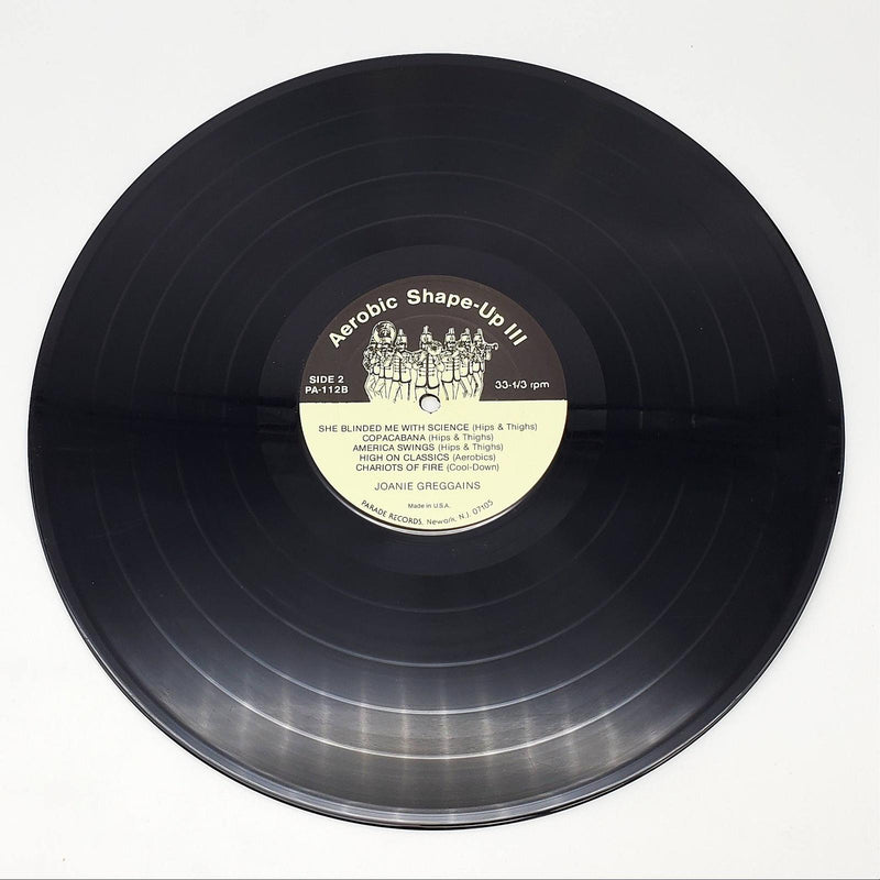 Joanie Greggains Thin Thighs, Hips & Stomach Aerobic Shape Up LP Record 7