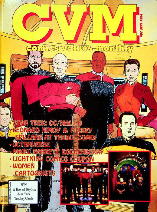 CVM Magazine September 1994 No 97 Leonard Nimoy Mickey Spillane 1