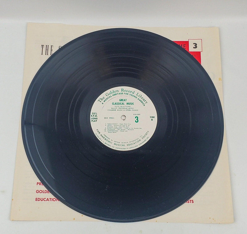 Great Classical Music Volume 3 Record 33 RPM LP Golden Record Library 1959 5
