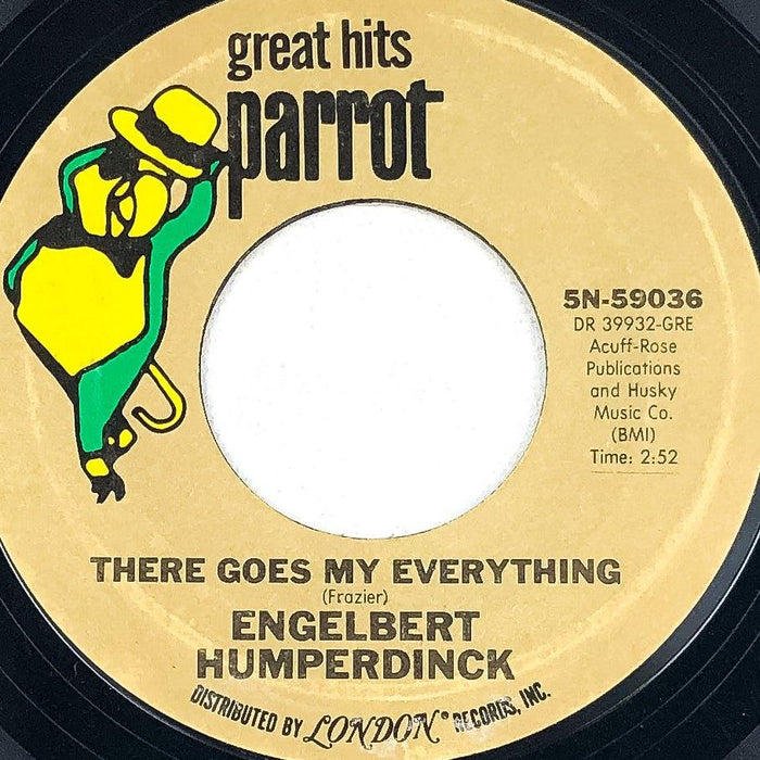 45 RPM Record Release Me / There Goes My Everything Engelbert Humperdinck London 1