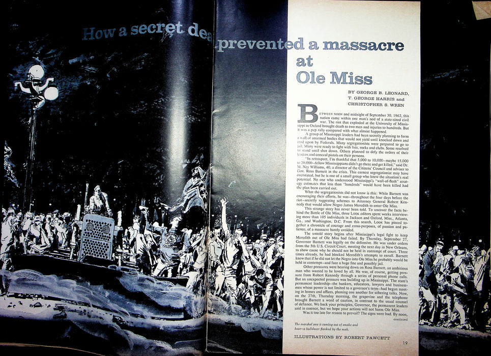 Look Magazine December 31 1962 Sister Jean Marie Catholic Massacre At Ole Miss 3