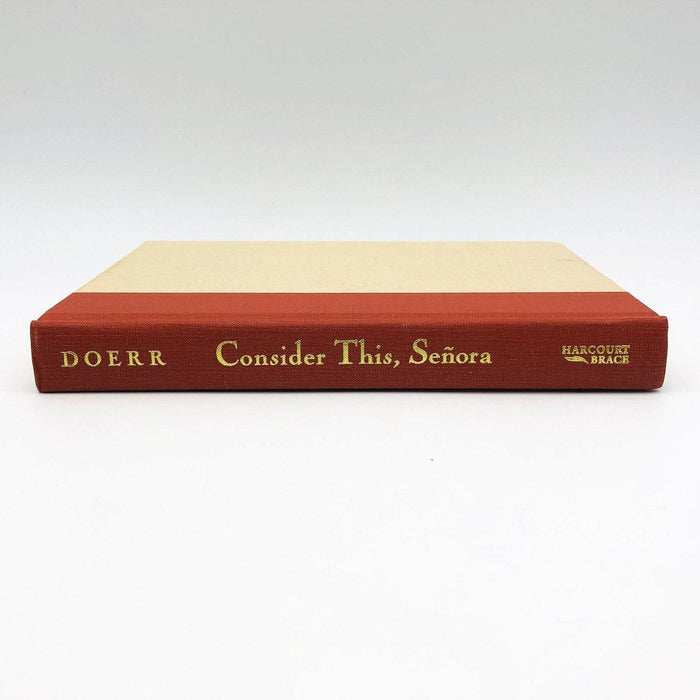 Consider This Senora Hardcover Harriet Doerr 1993 Mexico Americans 3