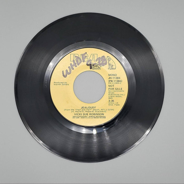 Vicki Sue Robinson Jealousy Single Record RCA 1978 JH-11384 PROMO 2