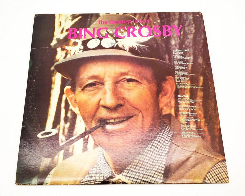 The Greatest Hits Of Bing Crosby 33 RPM Double LP Record 1977 1
