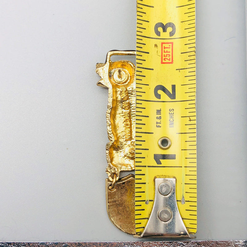 Vintage Lions Club Lapel Pin Pinback Dist 11-A2 Leader Dogs Michigan Labrador