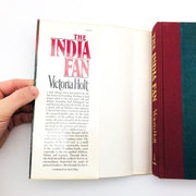 The India Fan Hardcover Victoria Holt 1988 India Travels Governess 1st Edition 6