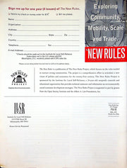 The New Rules Magazine Spring 2001 Canadian Health Care, Public Information 3