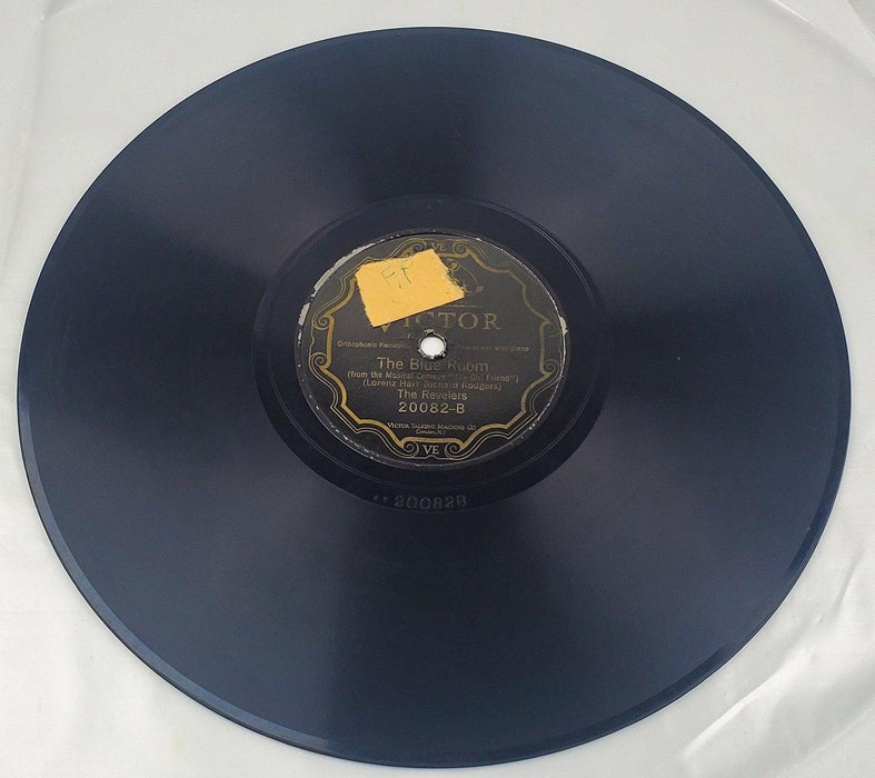 The Revelers Valencia / The Blue Room 78 RPM Single Record Victor 1927 3