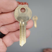 5x Yale RN8 Key Blanks GK Keyway Nickel Silver 5 Pin NOS 2