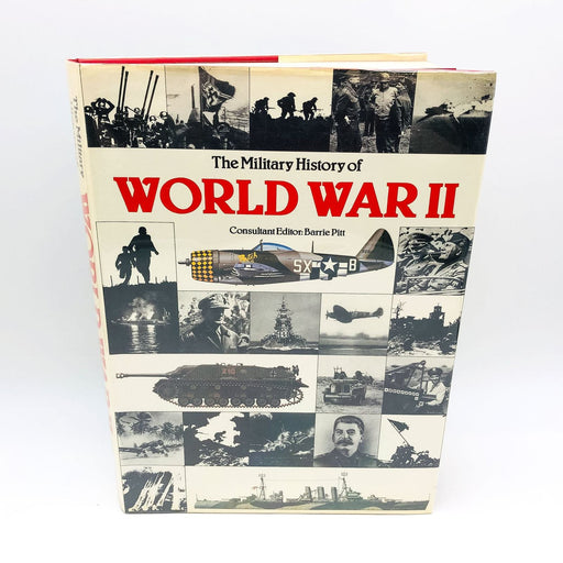 The Military History Of World War 2 Hardcover Barrie Pitt 1988 WW2 Color Maps 1