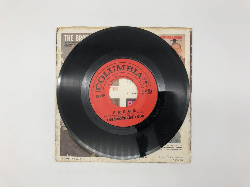 The Brothers Four FROGG / Sweet Rosyanne Record 45 Single 4-41958 Columbia 1961 4