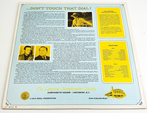Longines Symphonette Society Radio's Famous Theme Songs 33 RPM LP Record 1966 2