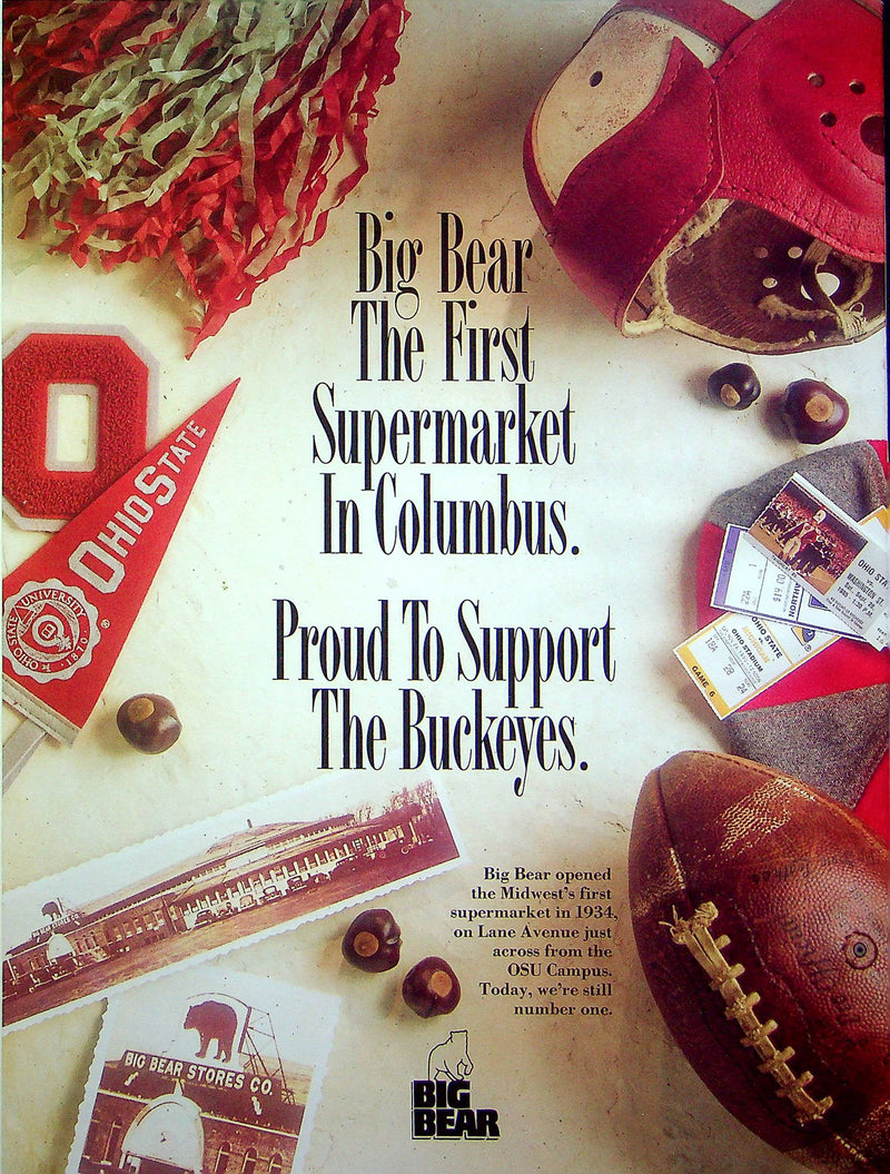 OSU Buckeye Football Program Oct 8 1994 Vs. Illinois Fighting Illini Galloway