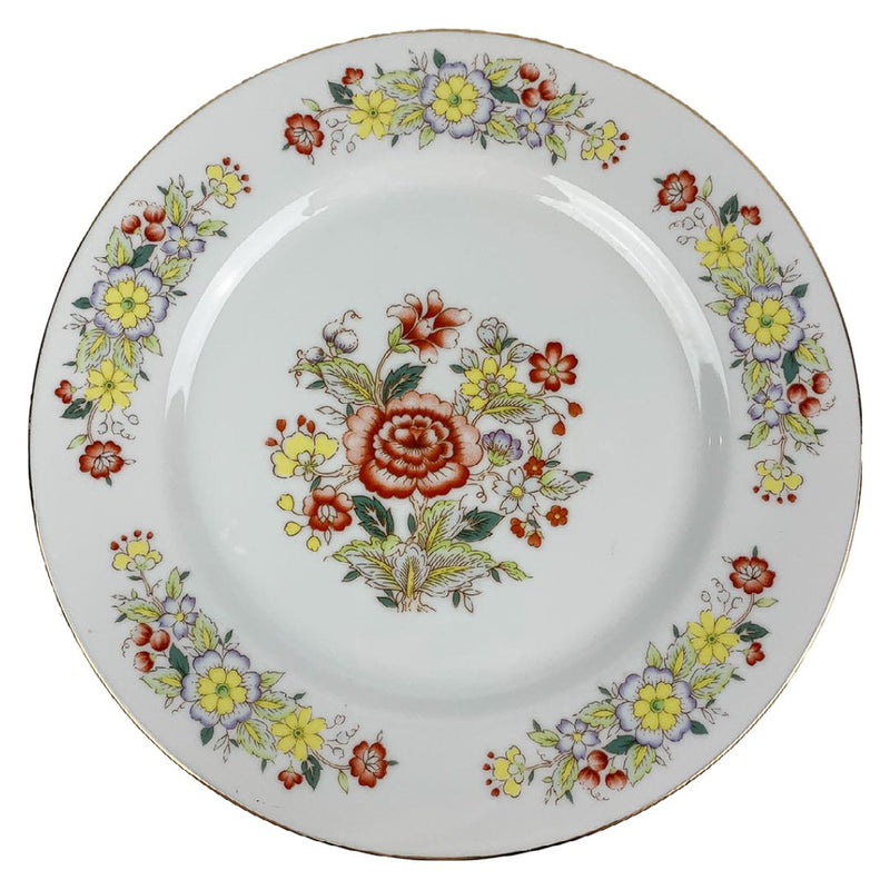 Signature Collection Plate 10" Oriental Garden Fine China Japan Floral - 5 Piece 1