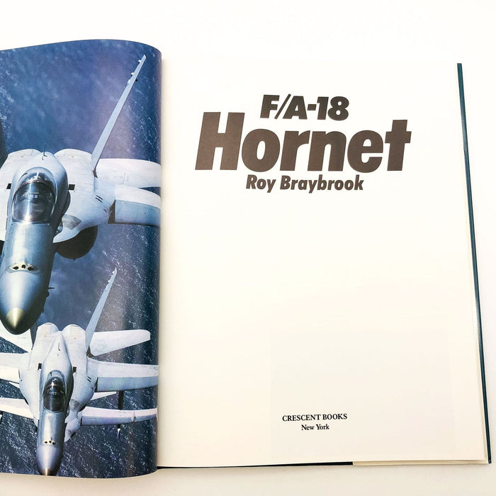 F/A-18 Hornet Hardcover Roy Braybrook 1991 1st Edition United States Air Force 2 6