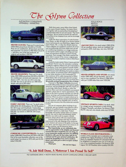 Classic And Sportscar Magazine March 1989 Vol 7 No 12 Jaguar E-Type, Restoration