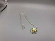 Saint Jude Resin Necklace Color Picture Round Pendant Charm Medal Catholic 5