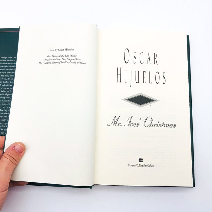 Mr. Ives' Christmas Hardcover Oscar Hijuelos 1995 Christian Violence 1950s 1st E 7