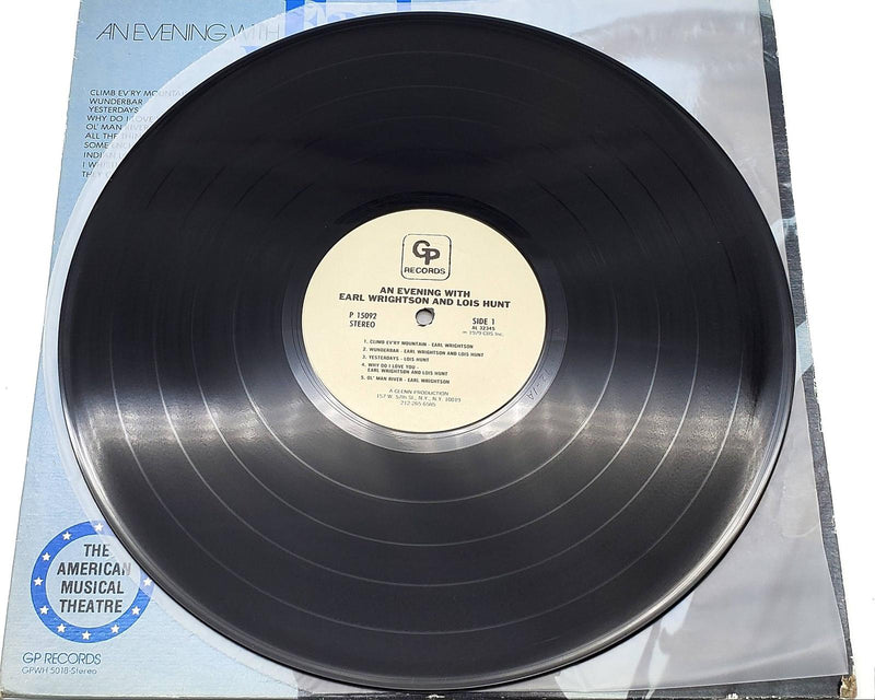 An Evening with Earl Wrightson & Lois Hunt LP Record GP Records 1979 5018 5