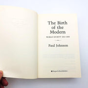The Birth Of The Modern Paperback Paul Johnson 1991 Social History Foundation 6
