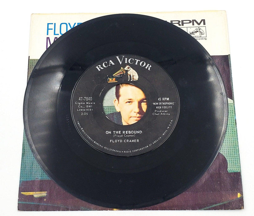 Floyd Cramer On The Rebound / Mood Indigo 45 RPM Single Record RCA 1961 47-7840 4