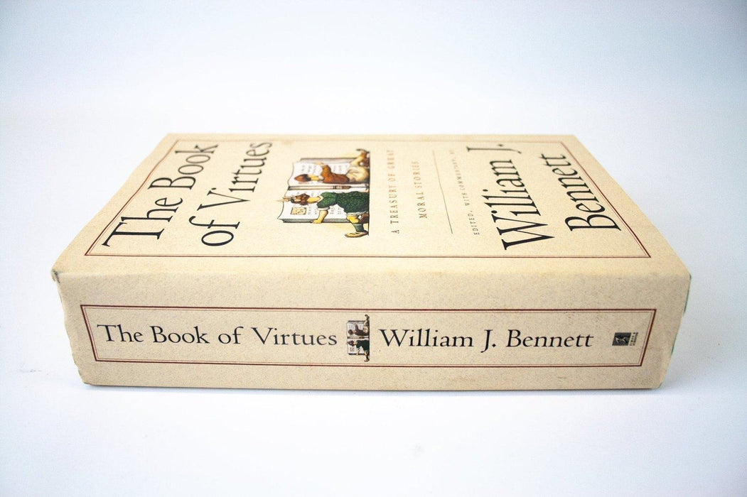 The Book Of Virtues Hardcover Great Moral Stories William J. Bennett 1993 3