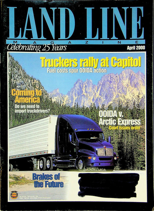 Land Line Magazine April 2000 Vol 25 # 3 Rally at Capitol