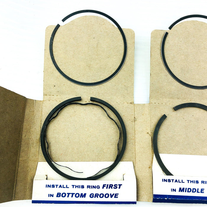 Briggs and Stratton 298745 Piston Ring Set Chrome Genuine OEM New Old Stock NOS 5
