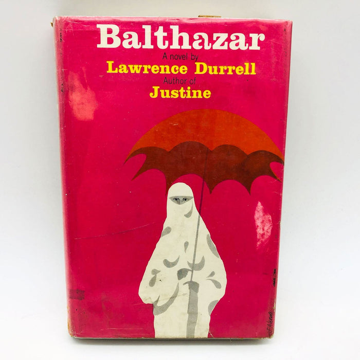 Lawrence Durrell Book Balthazar Hardcover 1960 Egyptian Family WW2 Love Story 1
