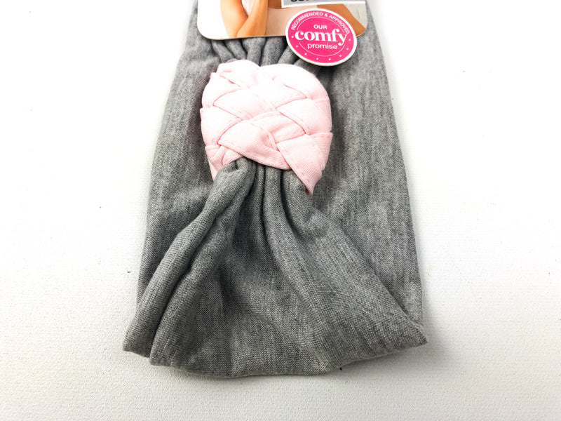 3-PK Scunci Braided Lux Headwrap Gray Super Soft Work Out Chill Out Active
