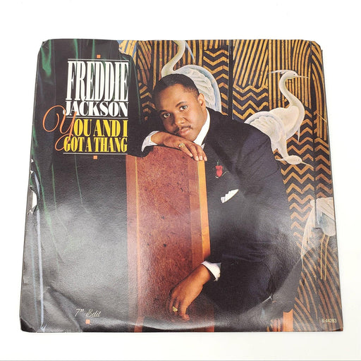 Freddie Jackson You And I Got A Thang Single Record Capitol Records 1988 B-44283 1