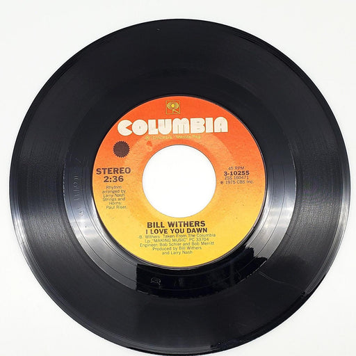 Bill Withers Make Love To Your Mind 45 RPM Single Record Columbia 1975 3-10255 2