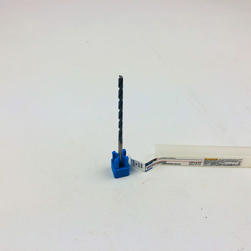 Solid Carbide Drill Bit Coolant Micro MWS 01200 XB Mitsubishi MWS01200XB VP15TF