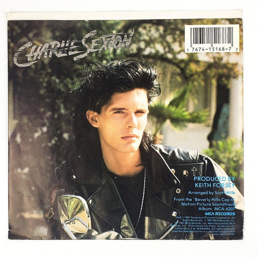 Charlie Sexton In Deep Beverly Hills Cop 2 Record Single MCA Records 1987 Promo 2